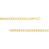 7.2mm Light Open Curb Chain with Lobster Lock