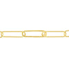 Push Lock Paper Clip Bracelet