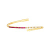 50/50 Ruby &amp; Diamond Flex Tennis Bracelet