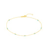Enamel Evil Eye Station Chain