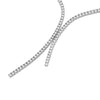 Round 4-7/8tcw Diamond Lariat Necklace