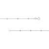 Sterling Silver Bead Station Chain