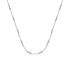 0.8mm Designer Twist Chain with Lobster Lock