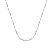 0.8mm Designer Twist Chain with Lobster Lock