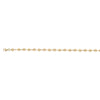 Diamond-Cut Beaded Bracelet