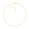 1.95mm Paper Clip Choker Chain