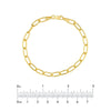 5mm Paper Clip Chain with Lobster Lock