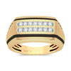 10K 0.25Ct Diamond Mens Ring