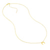 So You Mini Crescent Moon Adj Necklace