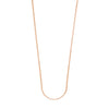 Sterling Silver Long All-Around Disc Necklace