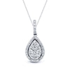 14K 0.70Ct Diamond Pendant