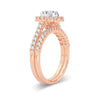 14K 1.00Ct Diamond Bridal Ring