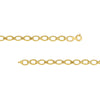 Polished And Textured Oval Link Bracelet