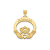Personalized Claddaugh Charm