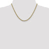 14K 3.75mm Concave Anchor Chain
