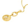 Round Radiant Diamond Heart Pendant