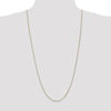 14K 1.3mm Box Chain