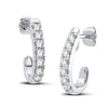 14K 0.27Ct Diamond Earring