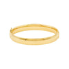 10mm Flat Oval Tube Bangle