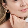 4mm x 25mm Tube Hoop Earrings
