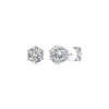 2 ct Solitaire Earrings