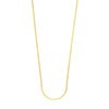 Sterling Silver Long All-Around Disc Necklace