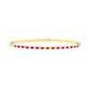 Ruby &amp; Diamond Flex Tennis Bracelet (7/8tcw)