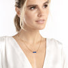Enamel Love Paper Clip Necklace