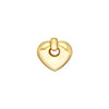 Puff Heart Door Knocker Dangle Earrings
