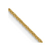 14K .9mm Round Cable Chain