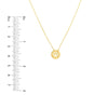 So You Cutout Paw Mini Disc Adj Necklace