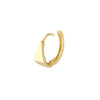 3D Triangle Hoop Earrings