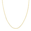 Adjustable Popcorn Chain Necklace with Slider Bead