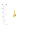 Ribbed Earrings on Leverback