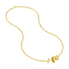 Diamond Circle Trio Necklace