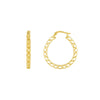 Filigree Hoop Earrings