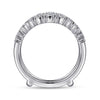 14K White Gold Diamond Ring Enhancer