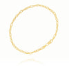 Textured Double Cable Chain Bracelet