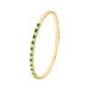 Emerald &amp; Diamond Flex Tennis Bracelet (1/2tcw)