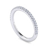 14K White Gold Diamond Matching Wedding Band