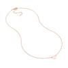 Plated Sterling Silver Polished Heart Necklace