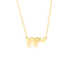 Elephant Pendant Adjustable Necklace