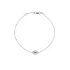 Mini CZ Evil Eye Adjustable Bracelet