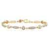 10K 0.50Ct Diamond Bracelet