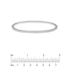 Diamond Half Bangle Bracelet (1-3/8tcw)