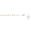 Tri-Colored Rosary with Virgin Mary Bracelet