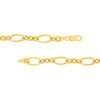 Hollow Oval Link 3+1 Chain Necklace