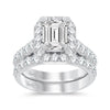 14K 5.00Ct Certified Lab Grown Diamond Bridal Ring