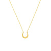 So You Mini Horse Shoe Adjustable Necklace