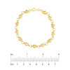 Stampato D/C and Satin Hearts Bracelet